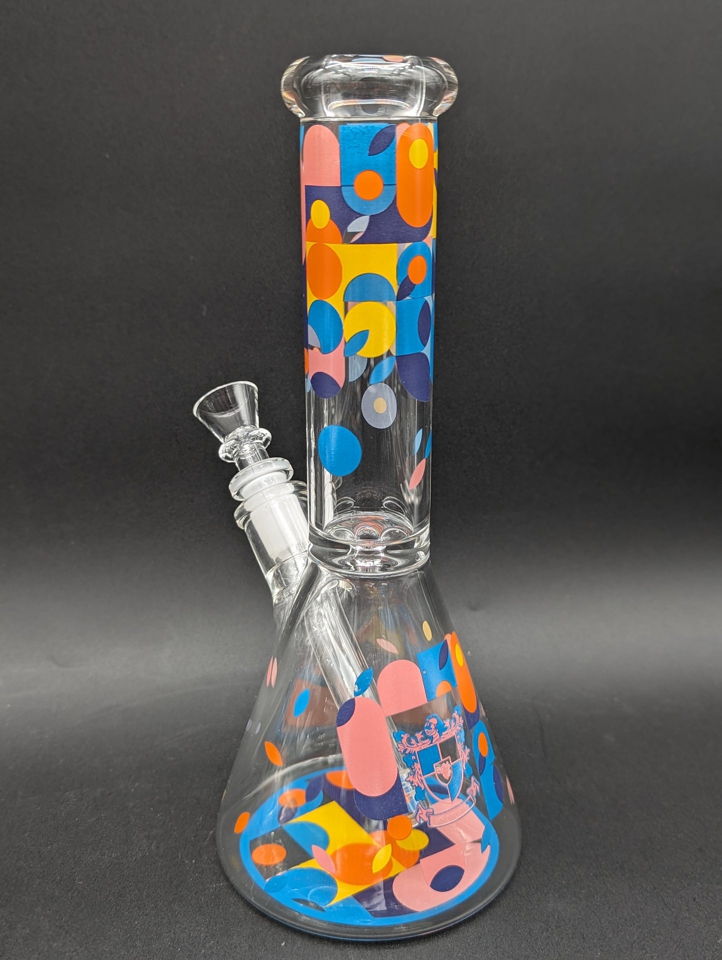 10" Phoenix Glass Color Splash Beaker