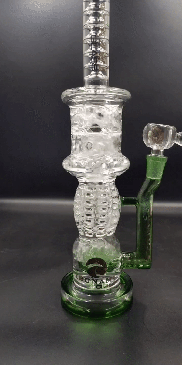 12″ Tsunami Showerhead Grenade Turbine - Avernic Smoke Shop