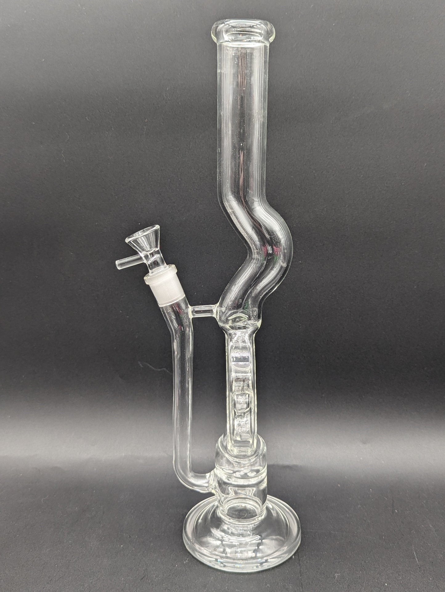 14.5" 5 Hole Swiss Disc Bong