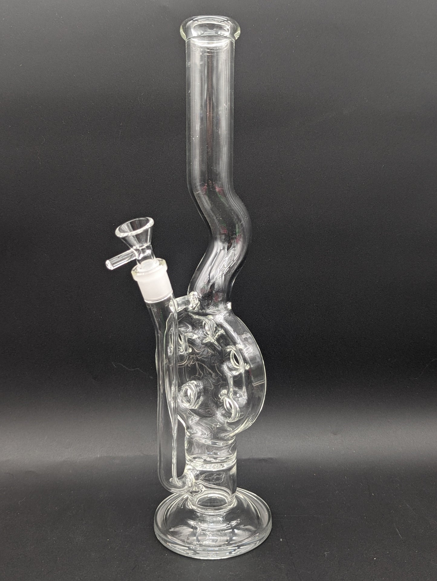14.5" 5 Hole Swiss Disc Bong