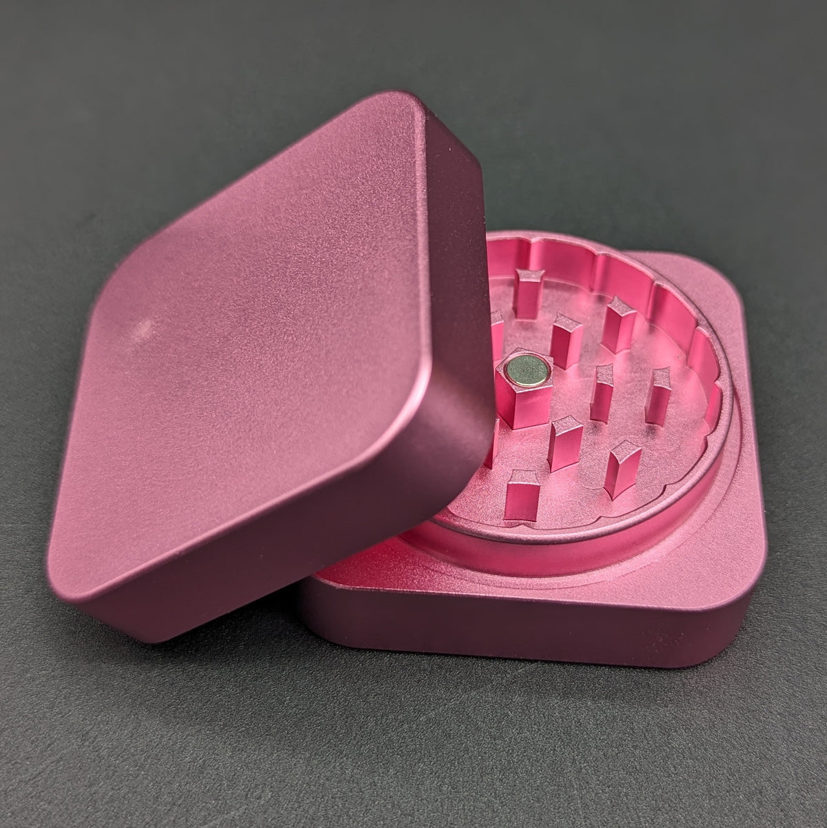 2 Piece Square Herb Grinders-Avernic Smoke Shop