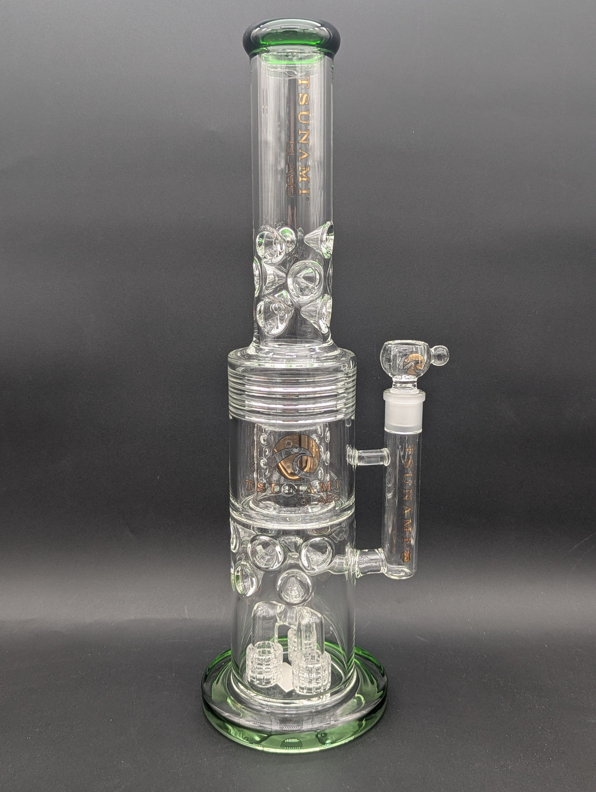 20" Tsunami Triple Matrix Barrel Bong-Avernic Smoke Shop