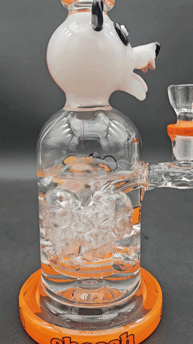 Cheech Glass - 10" Trippy Panda Time Water Pipe