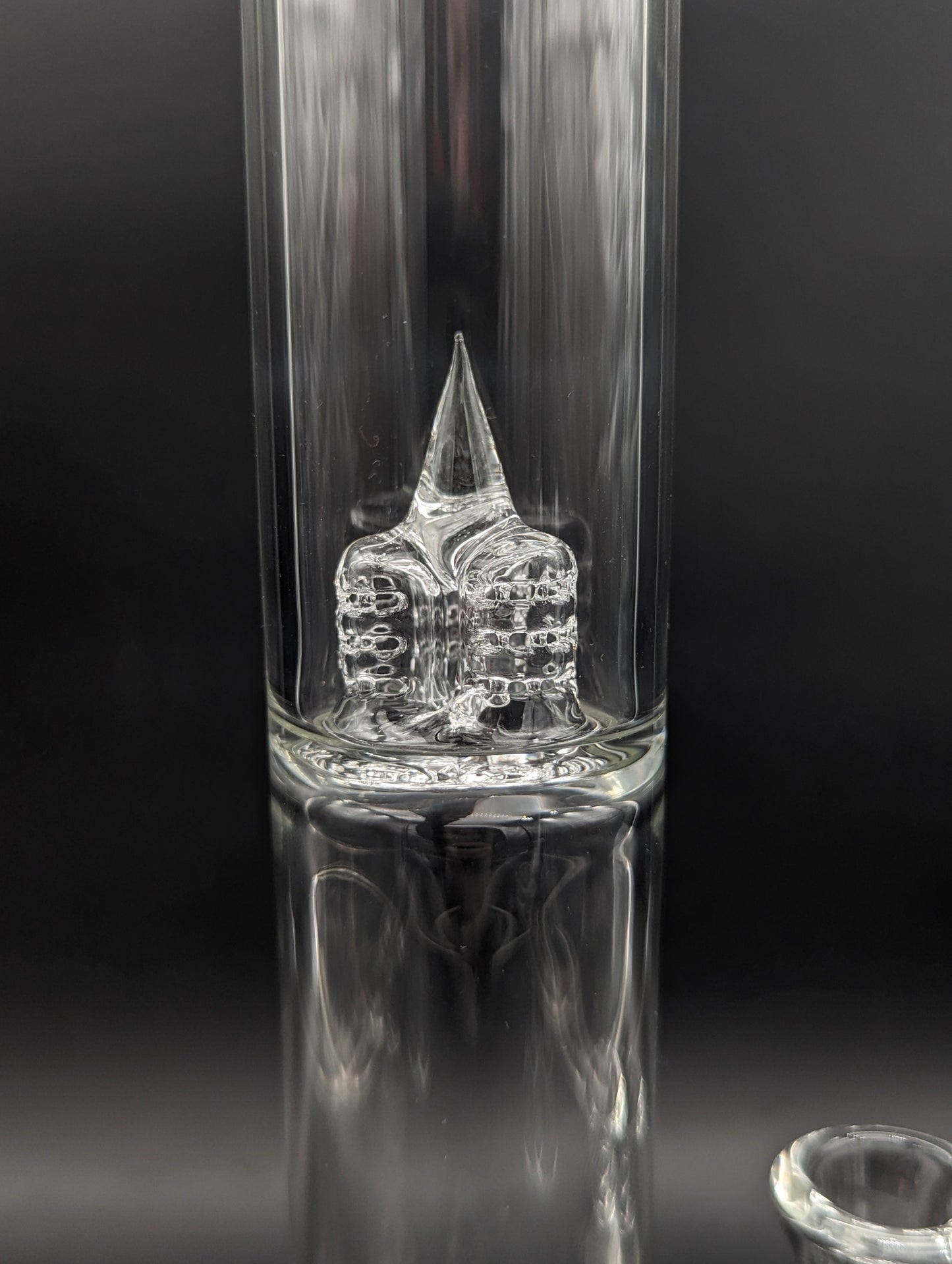 2K Glass 16" 360 Grid Tube w/ Splash Guard