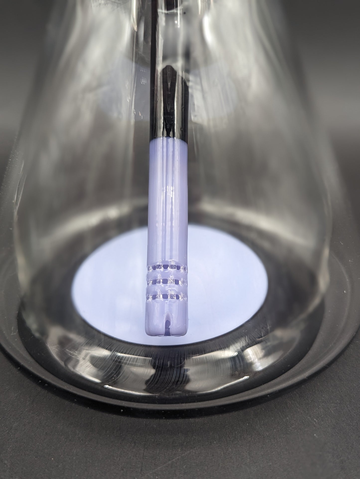 2K Glass 19" Dual Accent Beaker Bong