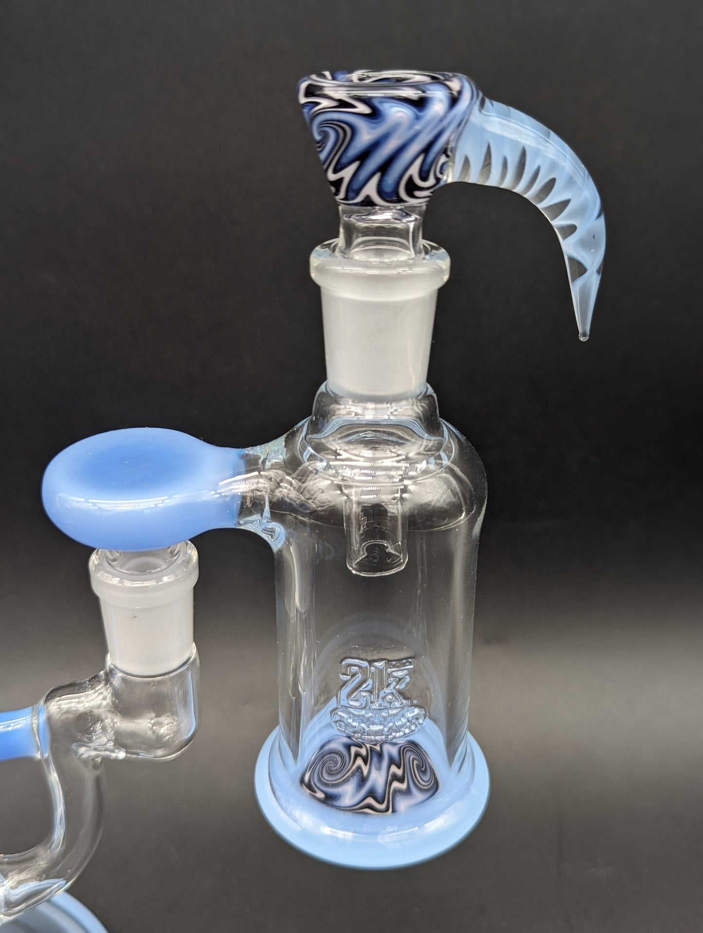 2K Glass Wig Wag RBR Set w/ Ash Catcher