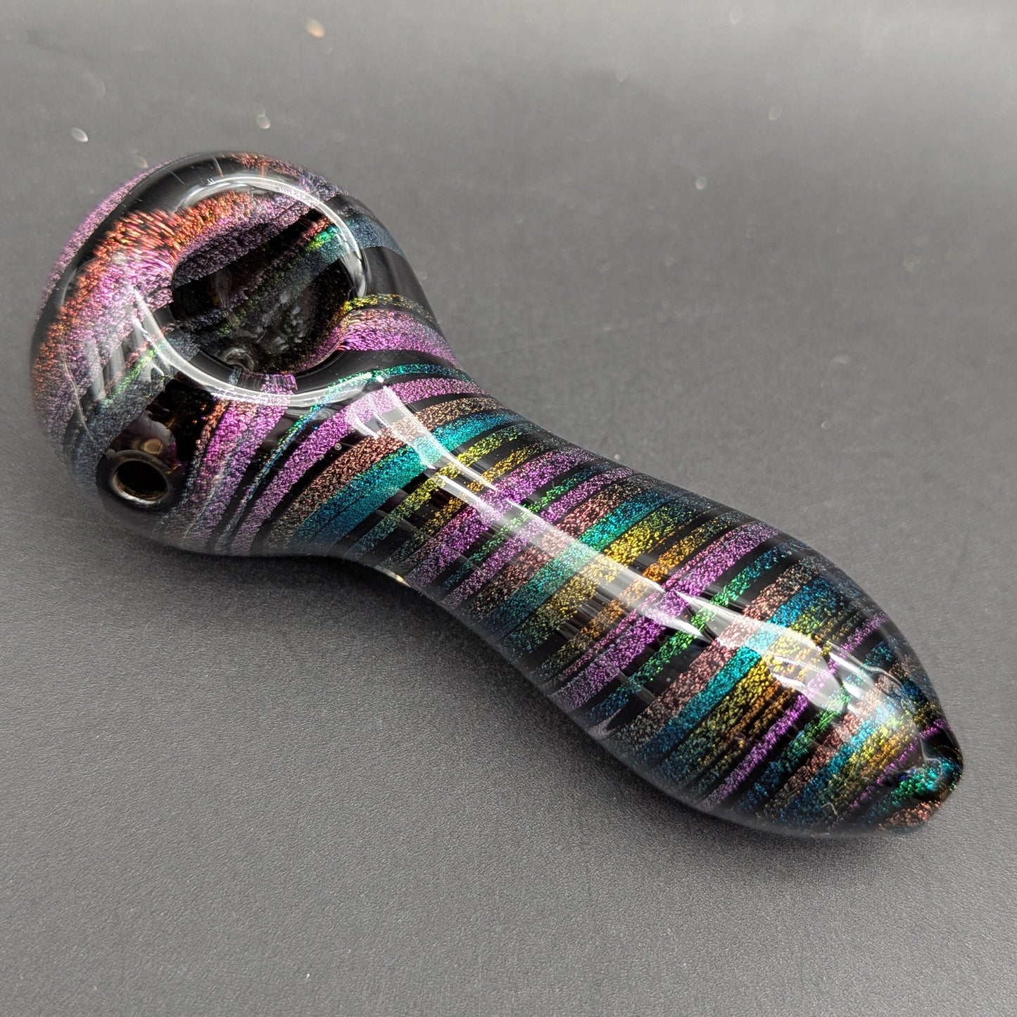 4" Dichro Twist Hand Pipe