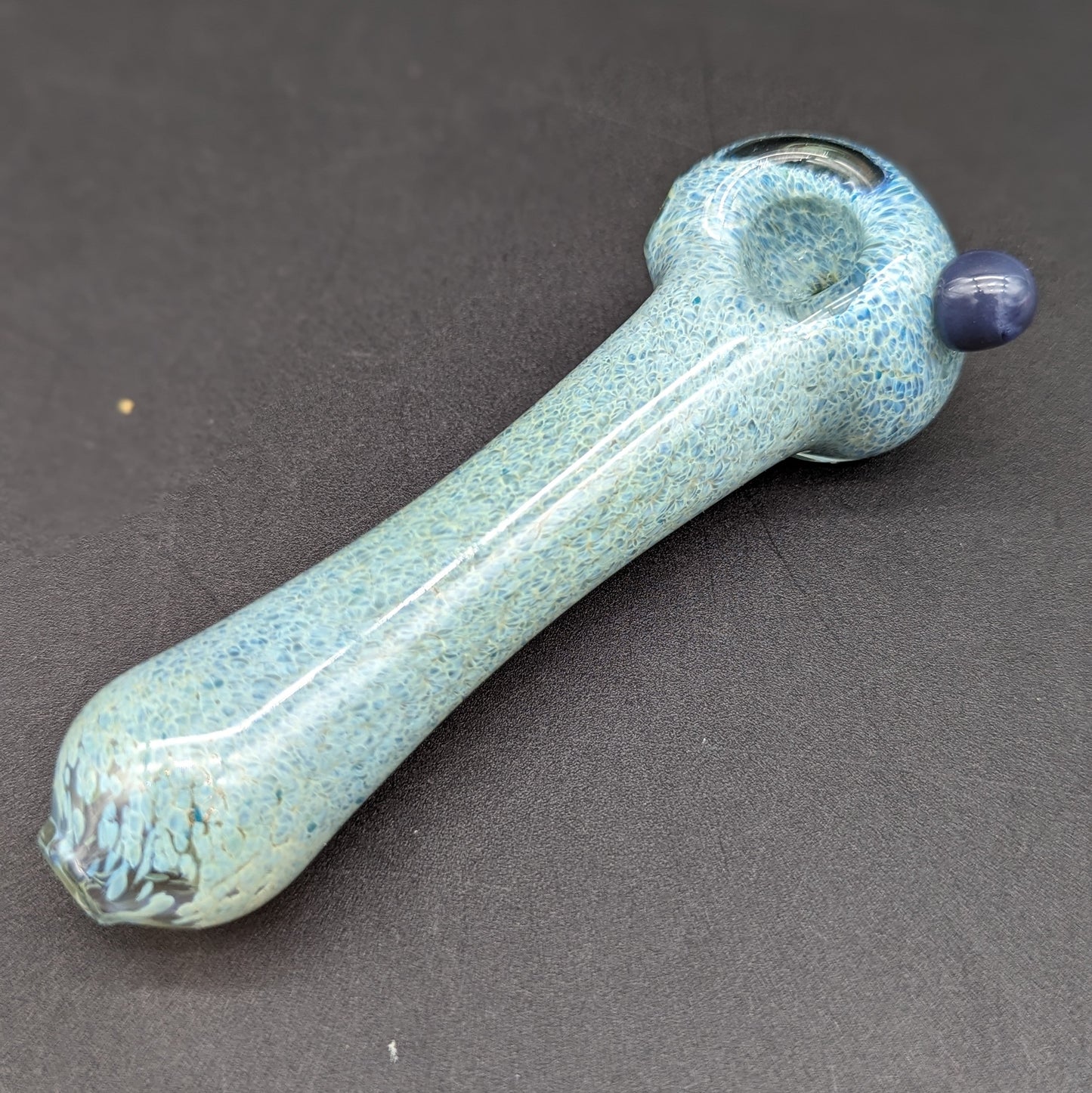 4" Fritted Spoon Pipes - by Branded Glass