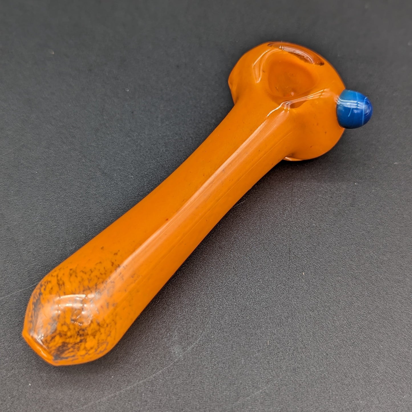 4" Fritted Spoon Pipes - by Branded Glass