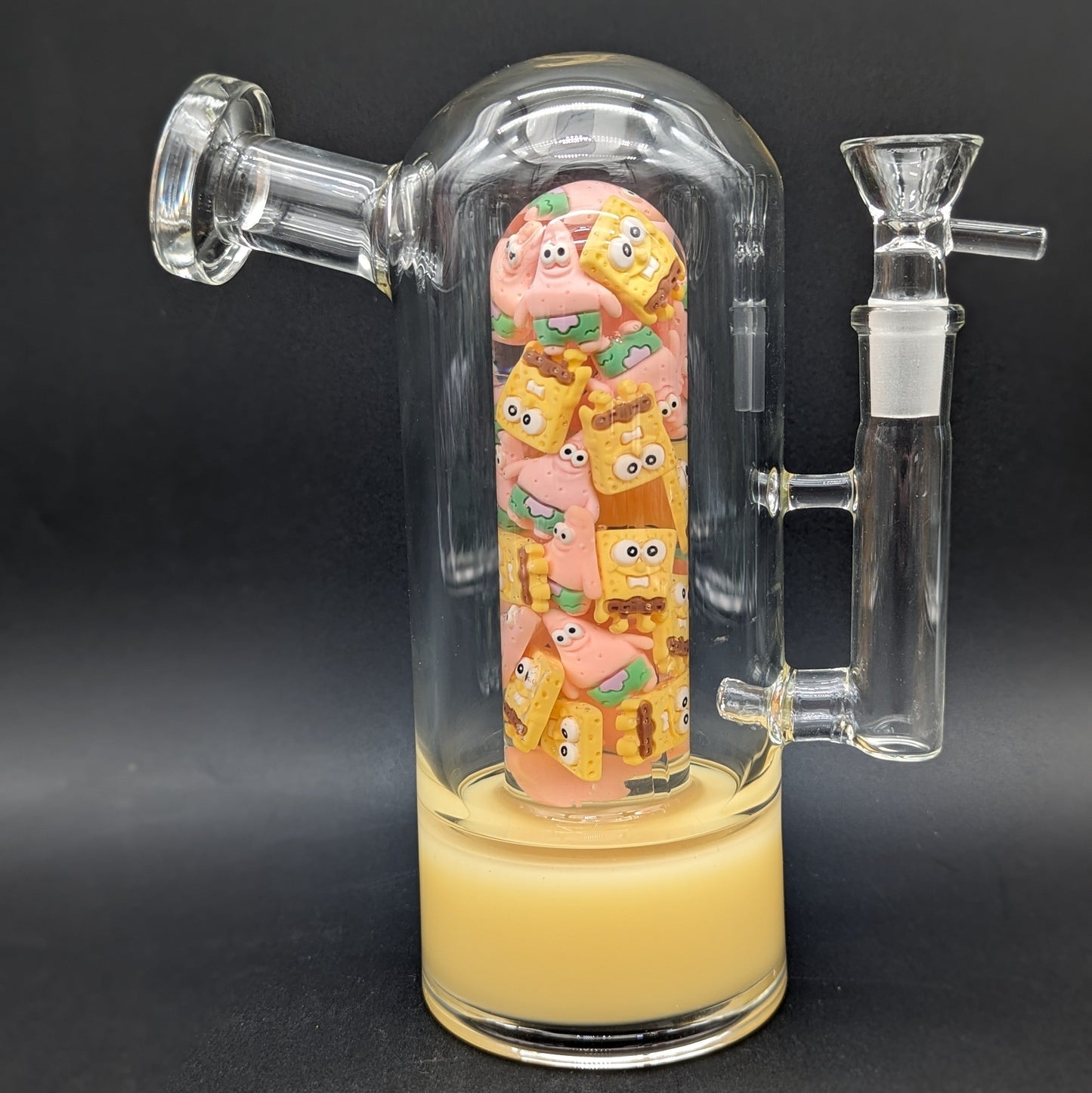 7" Sponge Star Bubbler Bong