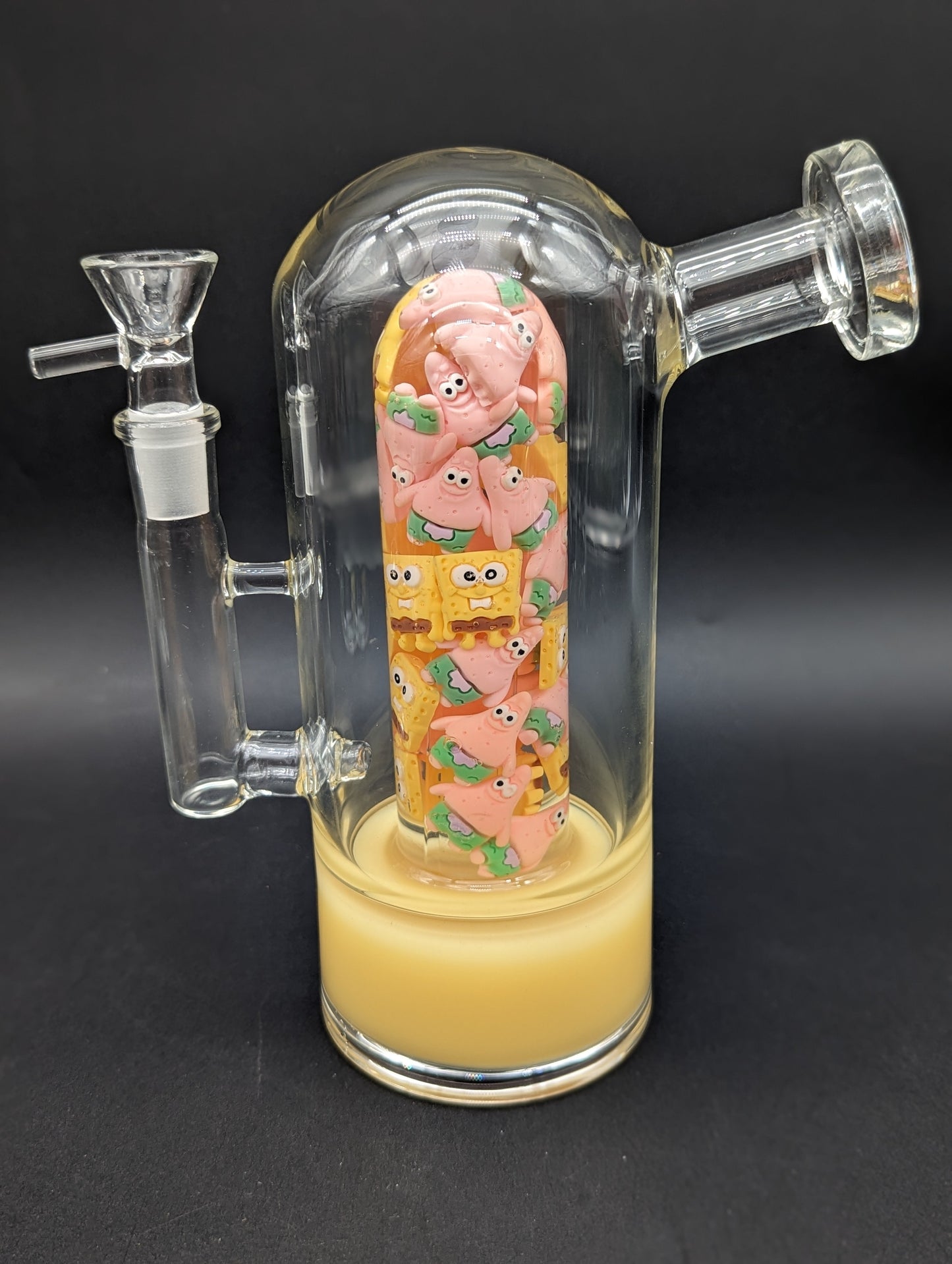 7" Sponge Star Bubbler Bong