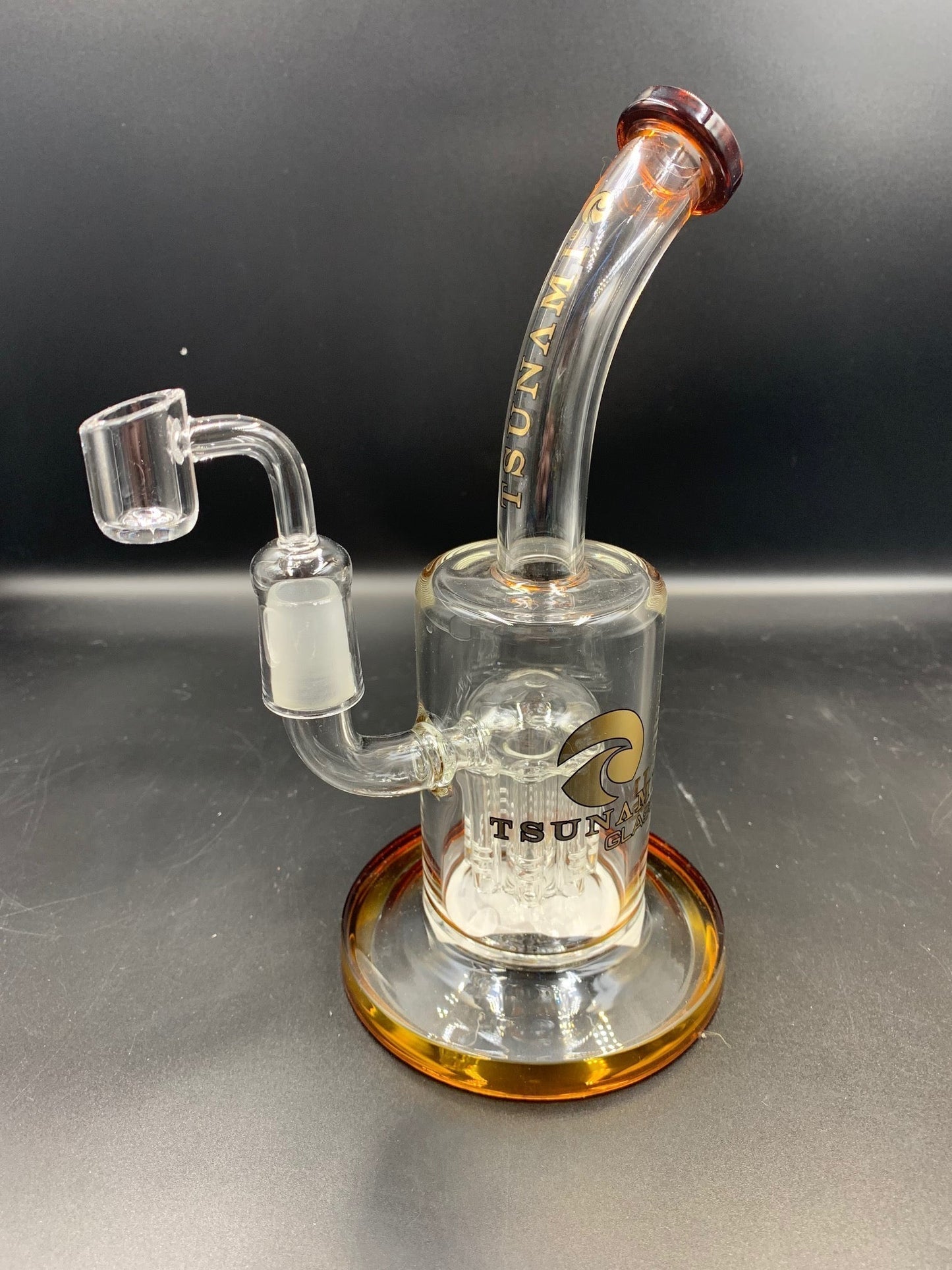 9" Tsunami Tree Perc Rig - Avernic Smoke Shop