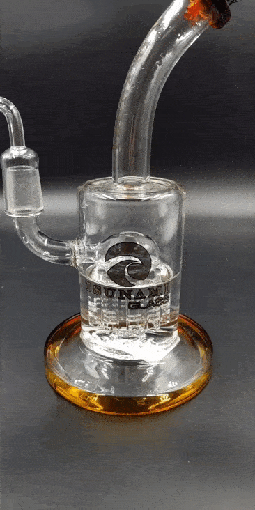 9" Tsunami Tree Perc Rig - Avernic Smoke Shop