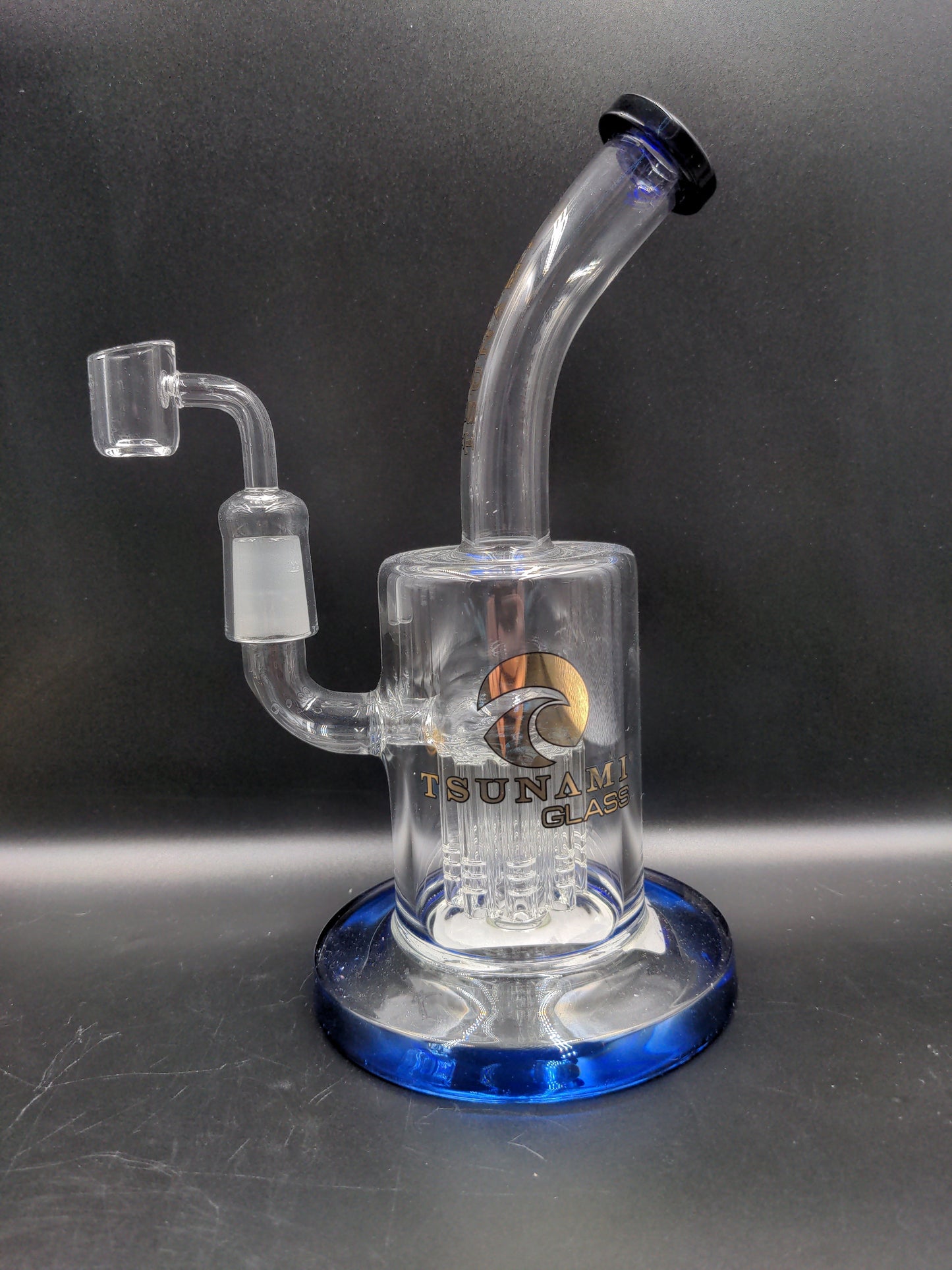9" Tsunami Tree Perc Rig - Avernic Smoke Shop