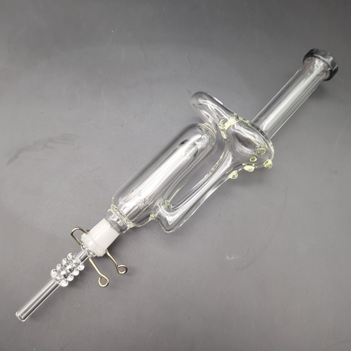 Aero Recycler Quartz Tip Vapor Straw w/ Clip | 11.5"-Avernic Smoke Shop