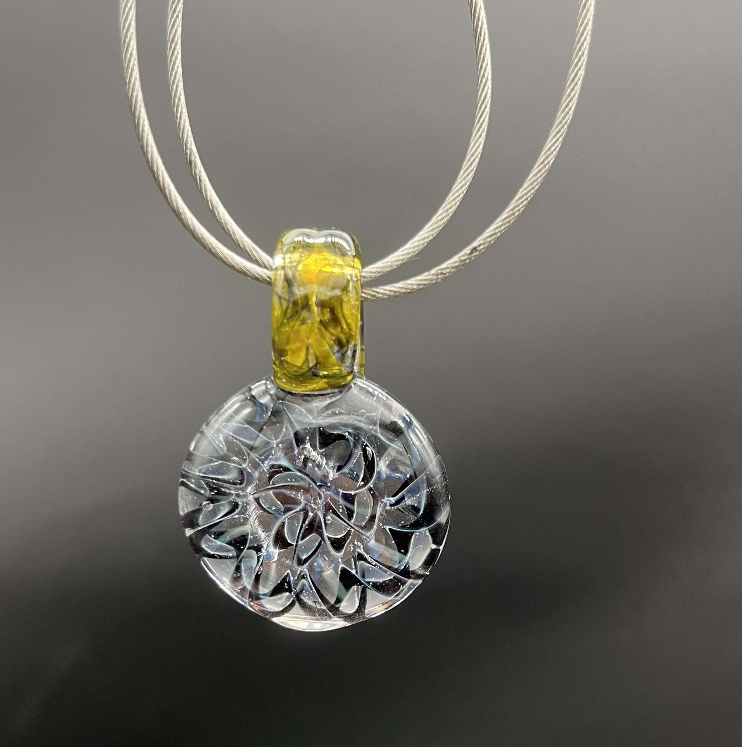 Assorted Handmade Glass Pendants - LLG