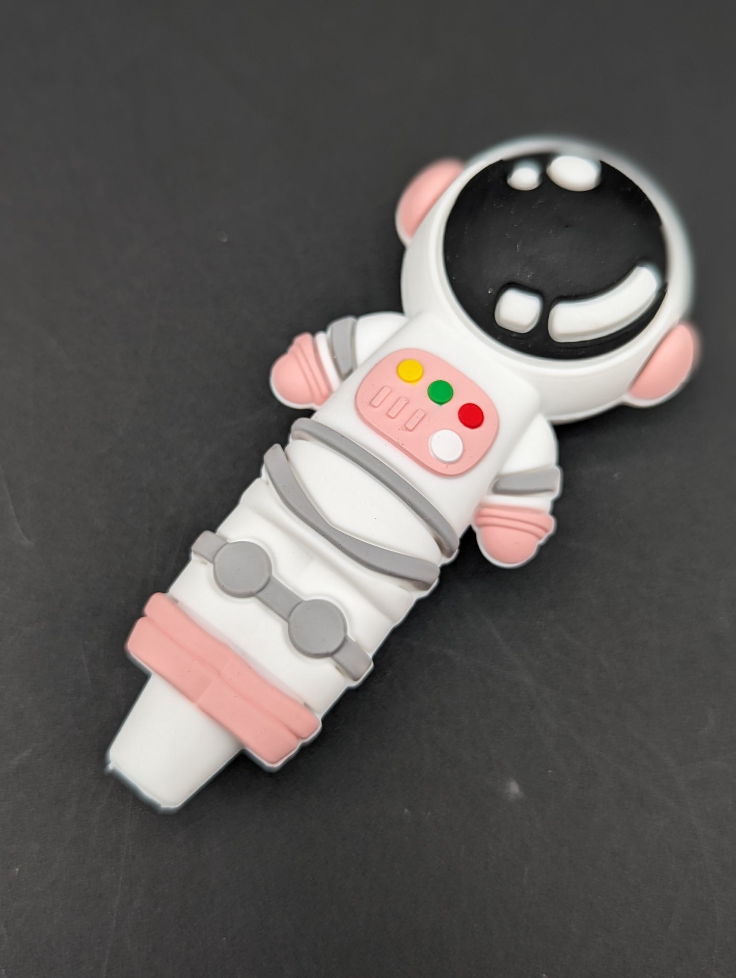 Astronaut Silicone Pipe w/ Glass Screen