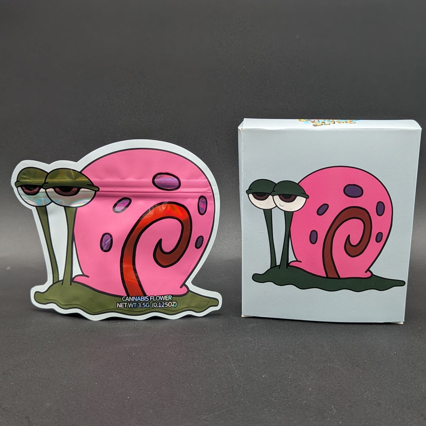 Barnacle Slyme 3.5g Mylar Bags + Boxes