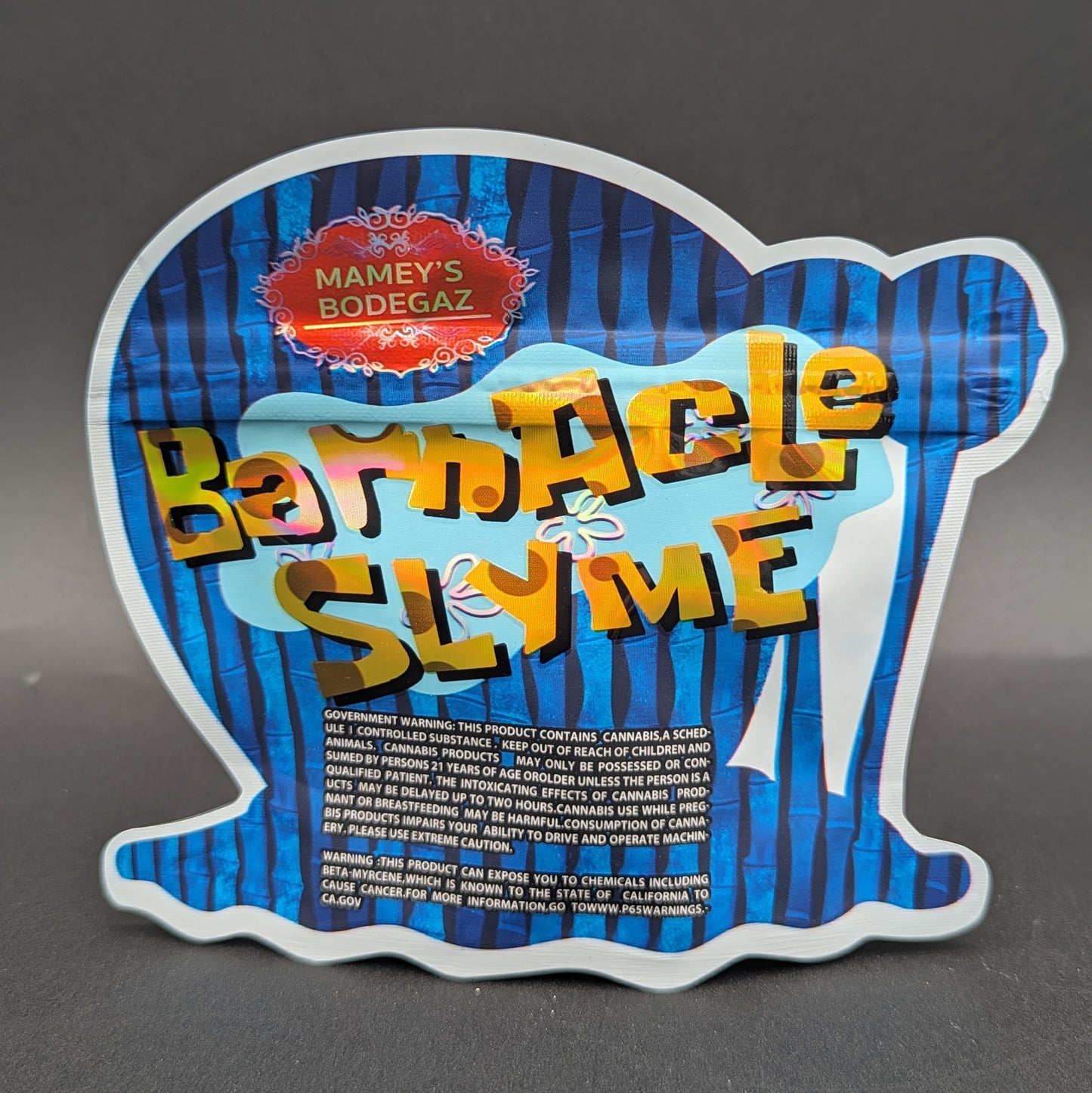 Barnacle Slyme 3.5g Mylar Bags + Boxes