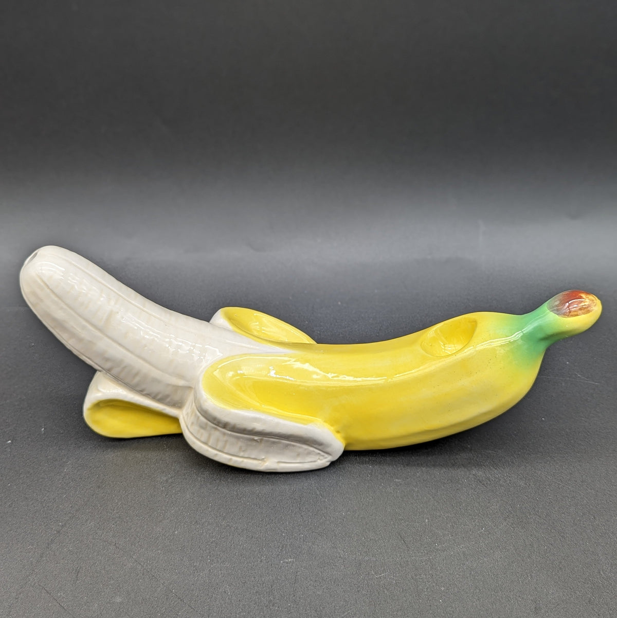 Blissful Banana Ceramic Hand Pipe | 9"-Avernic Smoke Shop