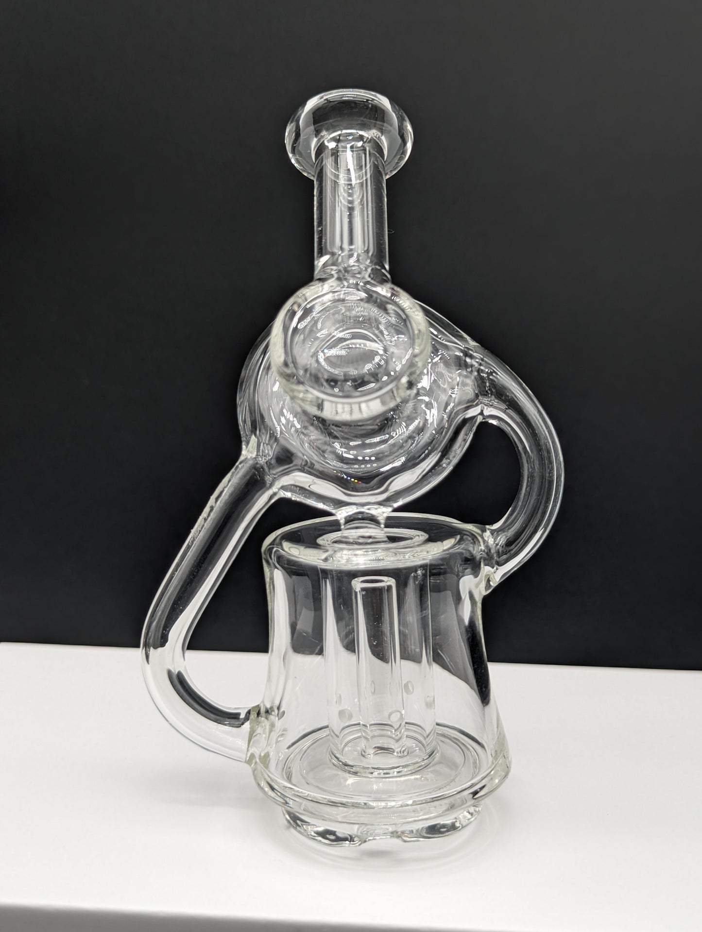 Bomb Erig Swirl Glass Attachment