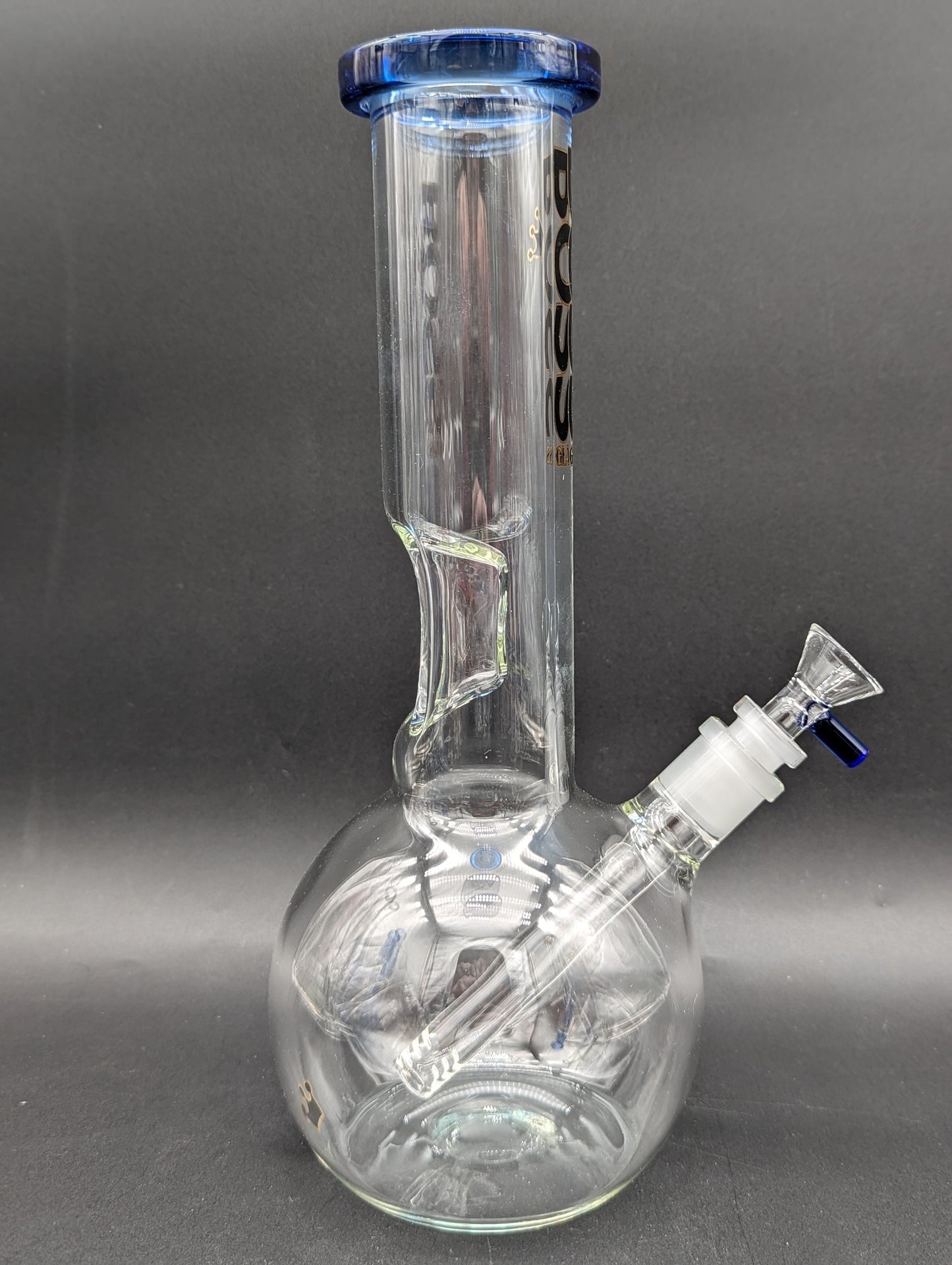 Boss Glass 12" Bubble Beaker Bong