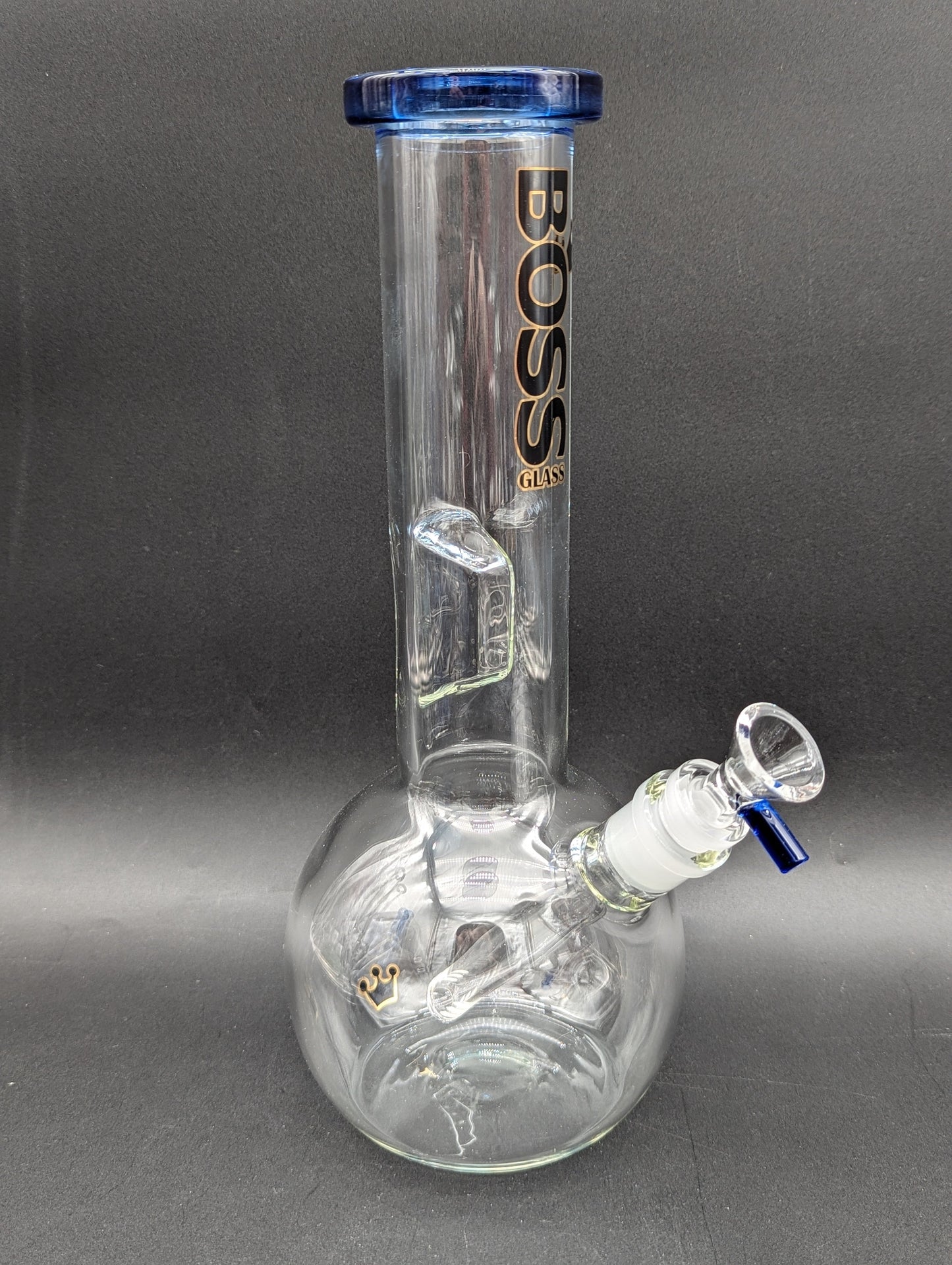 Boss Glass 12" Bubble Beaker Bong
