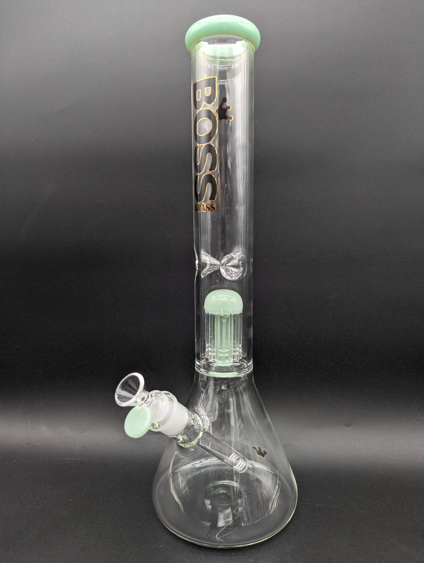 Boss Glass 16" Beaker w/ Tree Perc-Avernic Smoke Shop