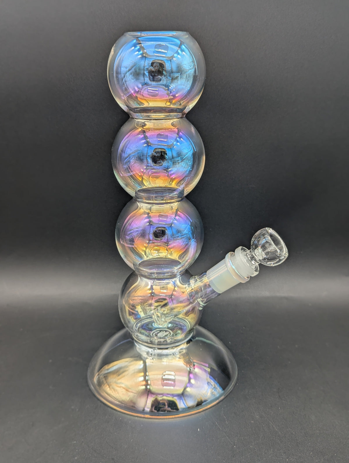 Bubble Bong - 10" Iridescent-Avernic Smoke Shop