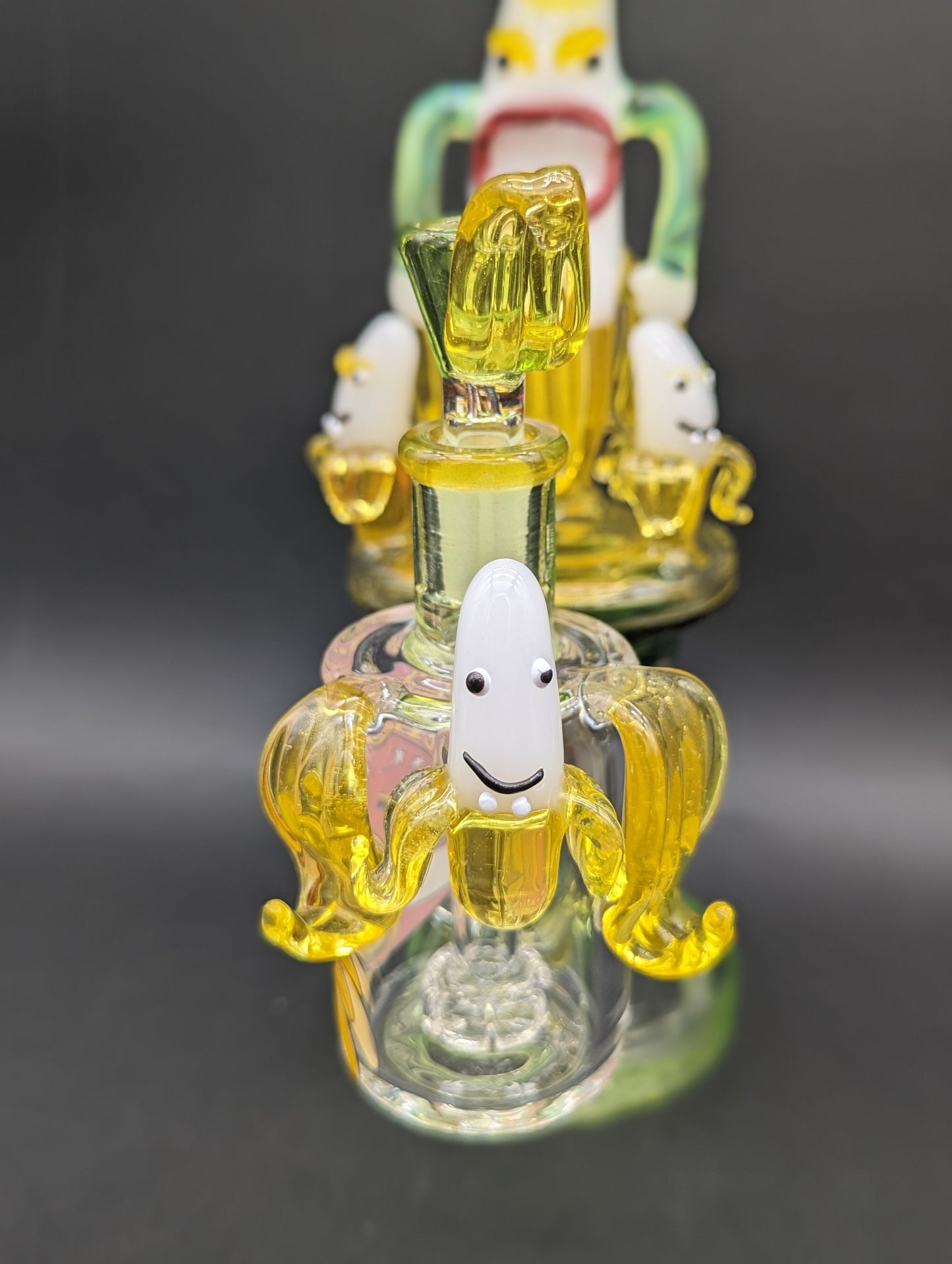 Cheech Glass - 10" Banana Time Water Pipe Set