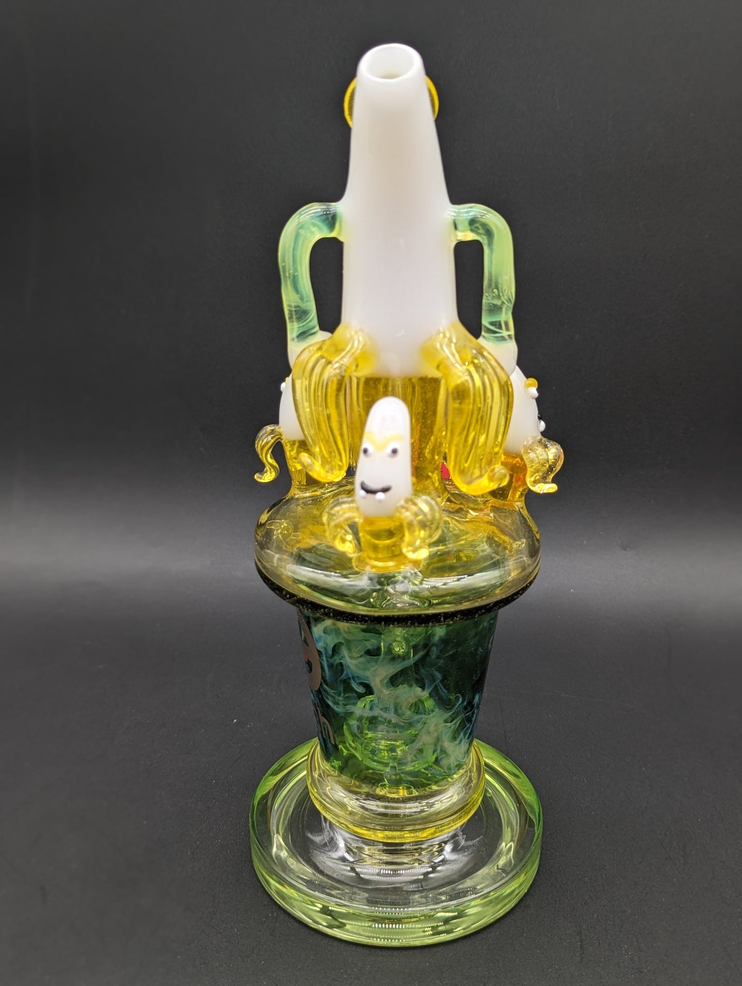 Cheech Glass - 10" Banana Time Water Pipe Set