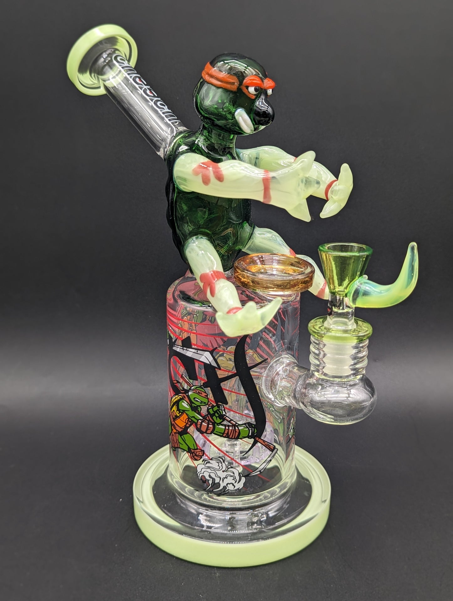 Cheech Glass - 10.5" Cowabunga Water Pipe