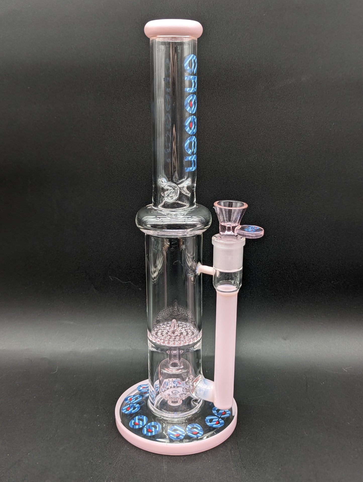 Cheech Glass - 14" Dual Perc Straight Tube