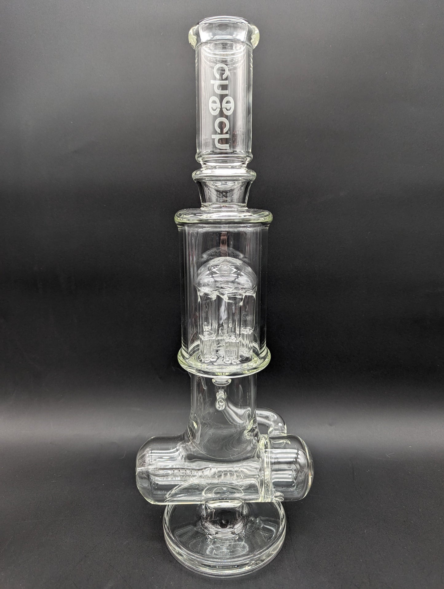 Cheech Glass - 18" Inline Tree Perc Water Pipe