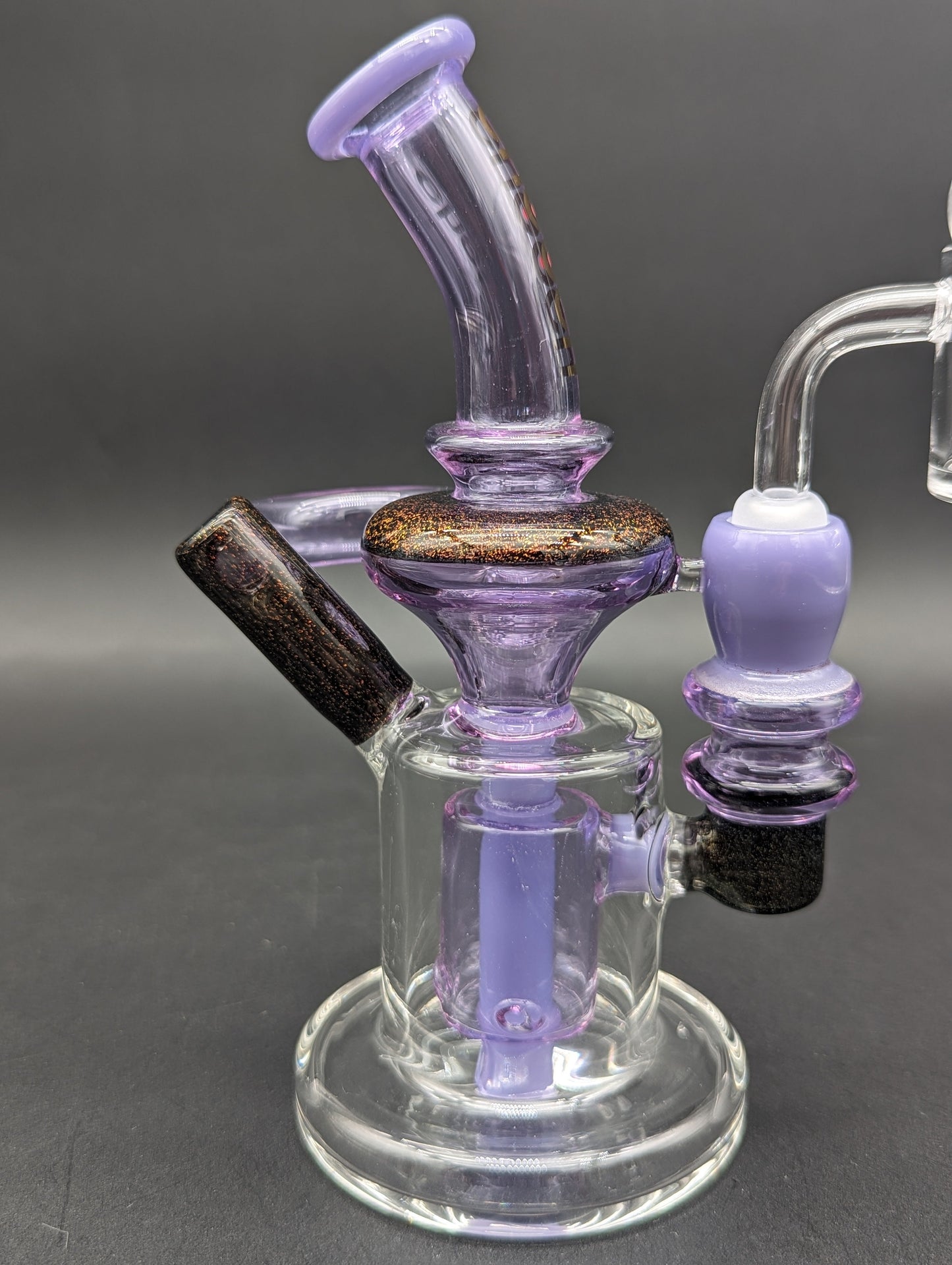Cheech Glass - 6" Builder Block Recycler Water Pipe