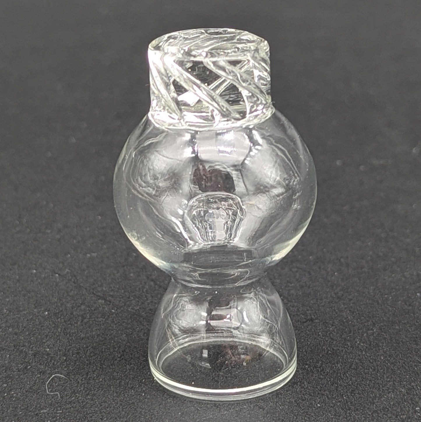 Clear Bubble Spinner Cap-Avernic Smoke Shop