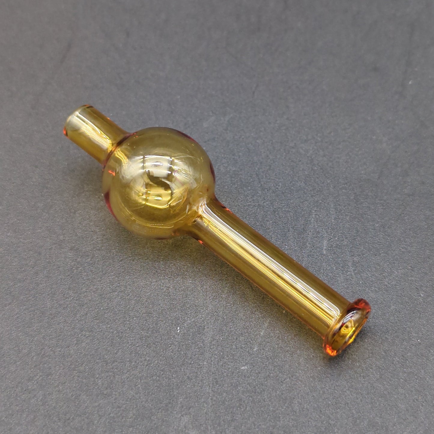 Glass Long Necked Bubble Cap-Avernic Smoke Shop