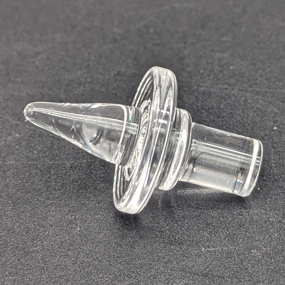 Clear Quartz Plug Carb Cap-Avernic Smoke Shop