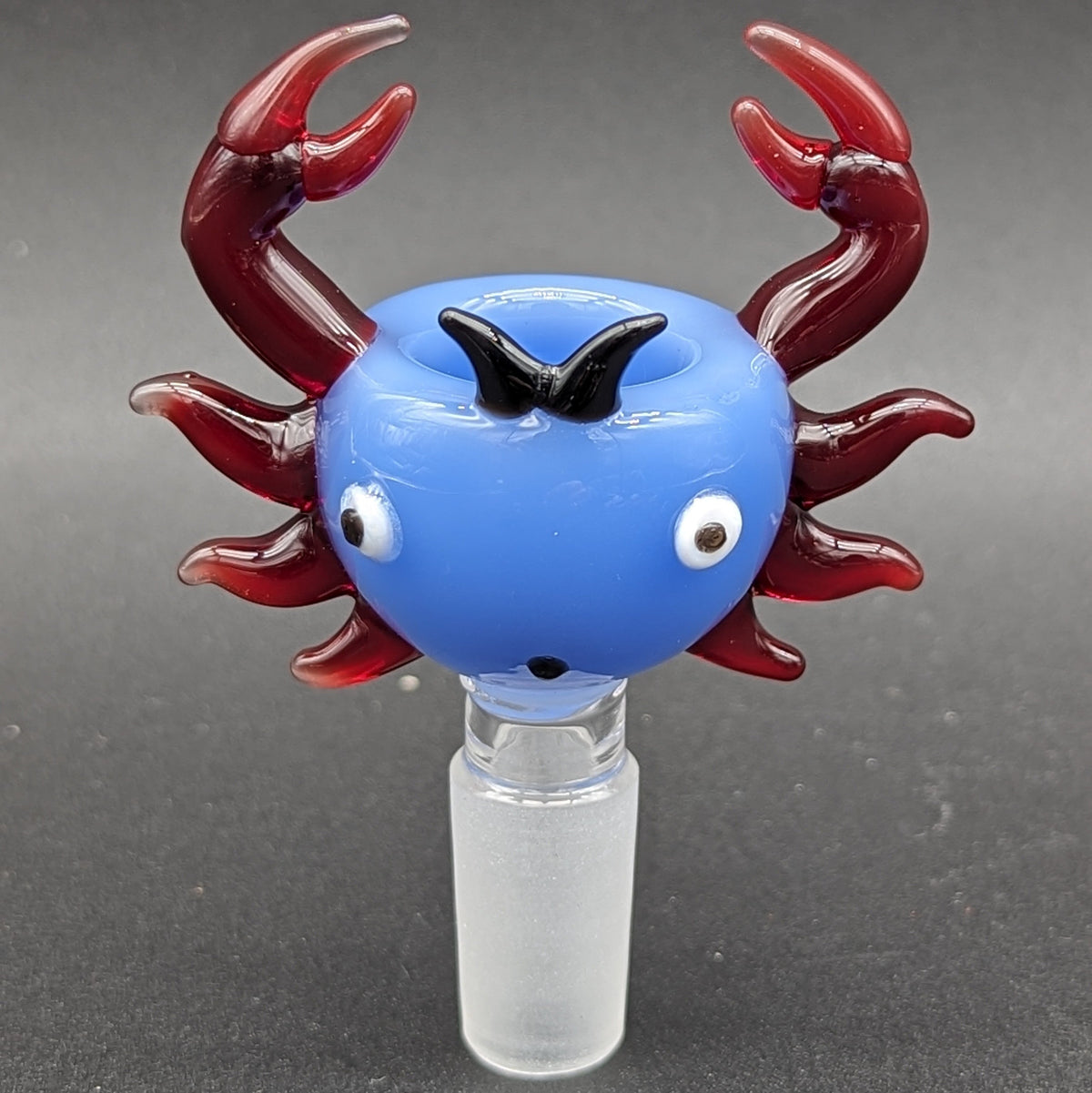 Crazy Crab Single Hole Bong Bowl 14mm-Avernic Smoke Shop