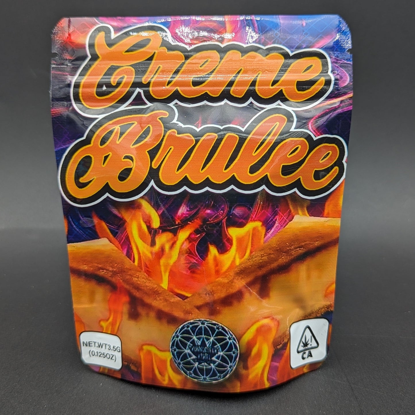 Creme Brulee 3.5g Mylar Bags