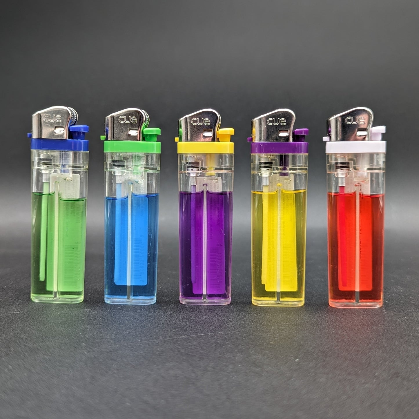 Cue Colored Fuel Disposable Lighter | Assorted Colors