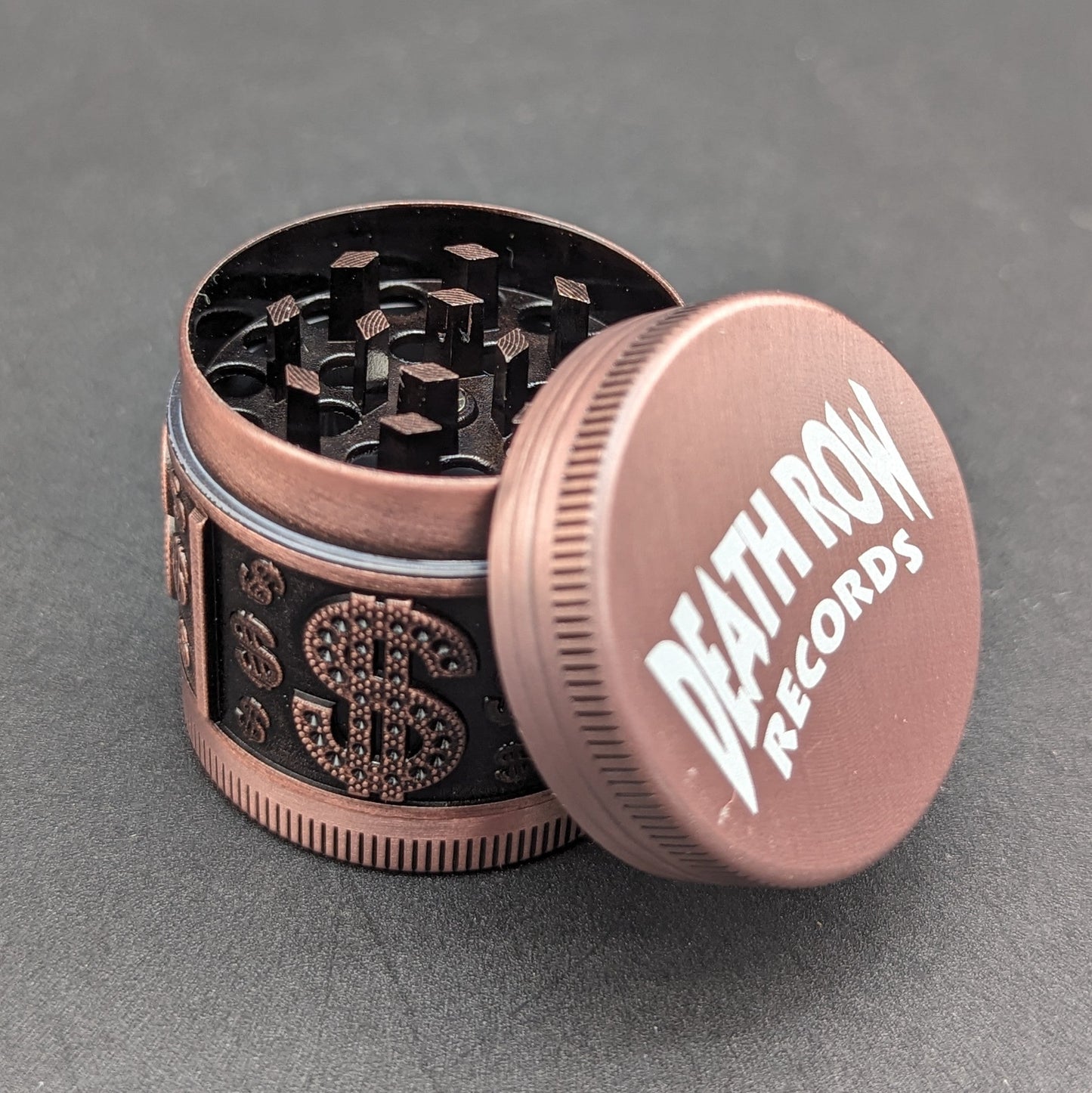Death Row Records - 1.6" 4 Part Zinc USD Mini Grinder