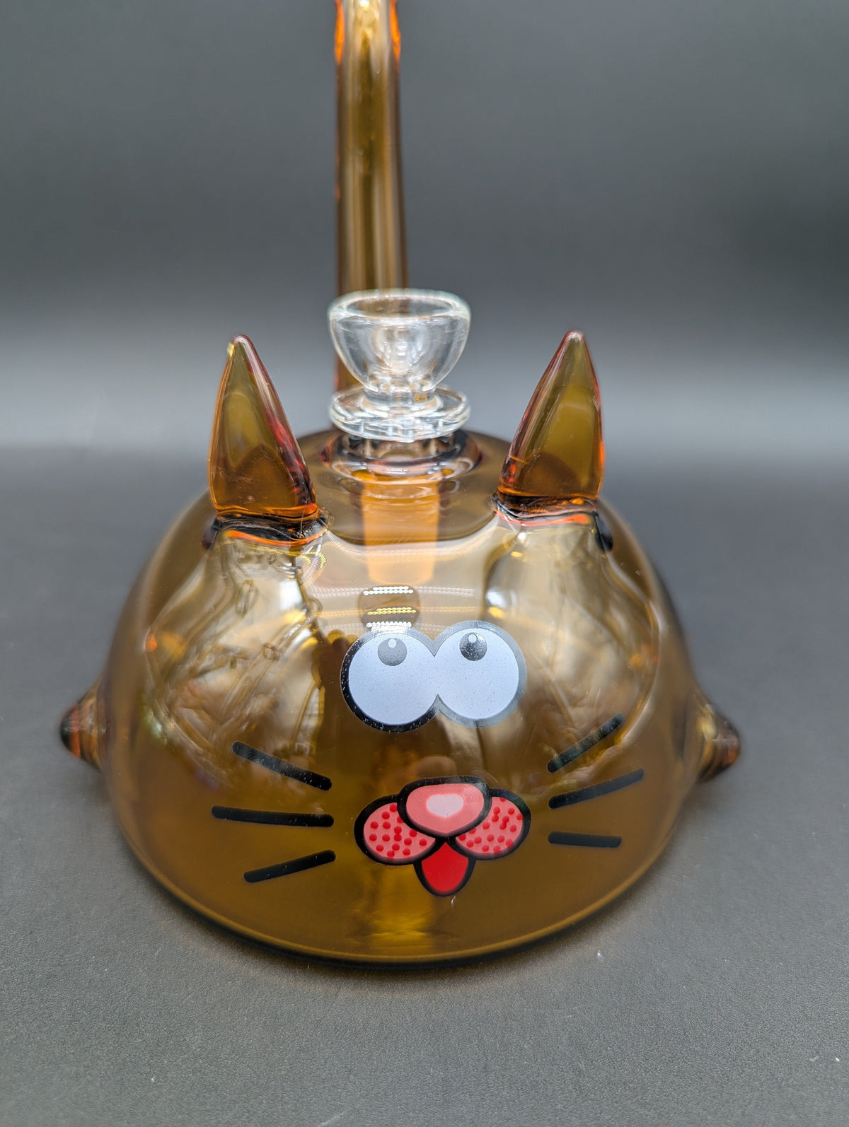 Derpy Cat 7" Bubbler Bong-Avernic Smoke Shop