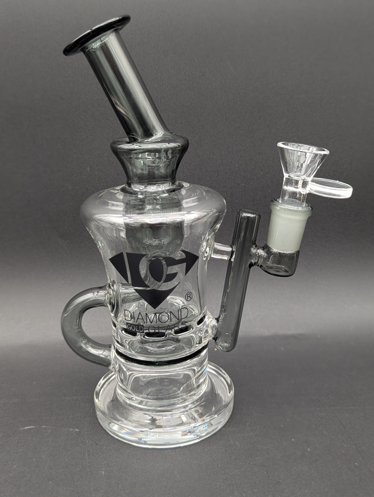 Diamond Glass Snowflake Klein Recycler-Avernic Smoke Shop