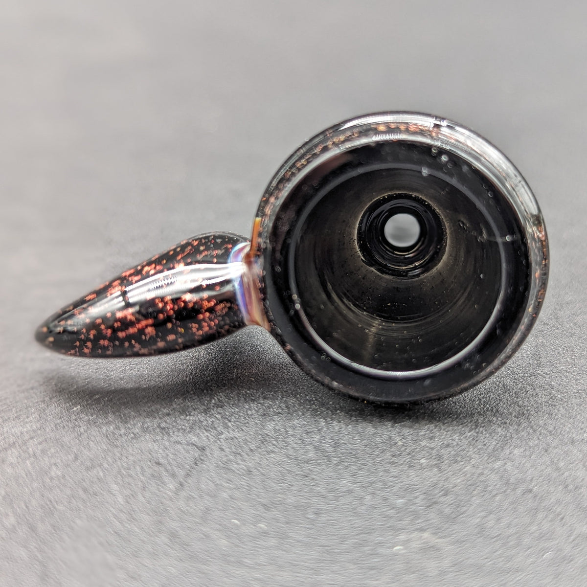 Dichroic Moon Handle Glass Bowls 14mm-Avernic Smoke Shop