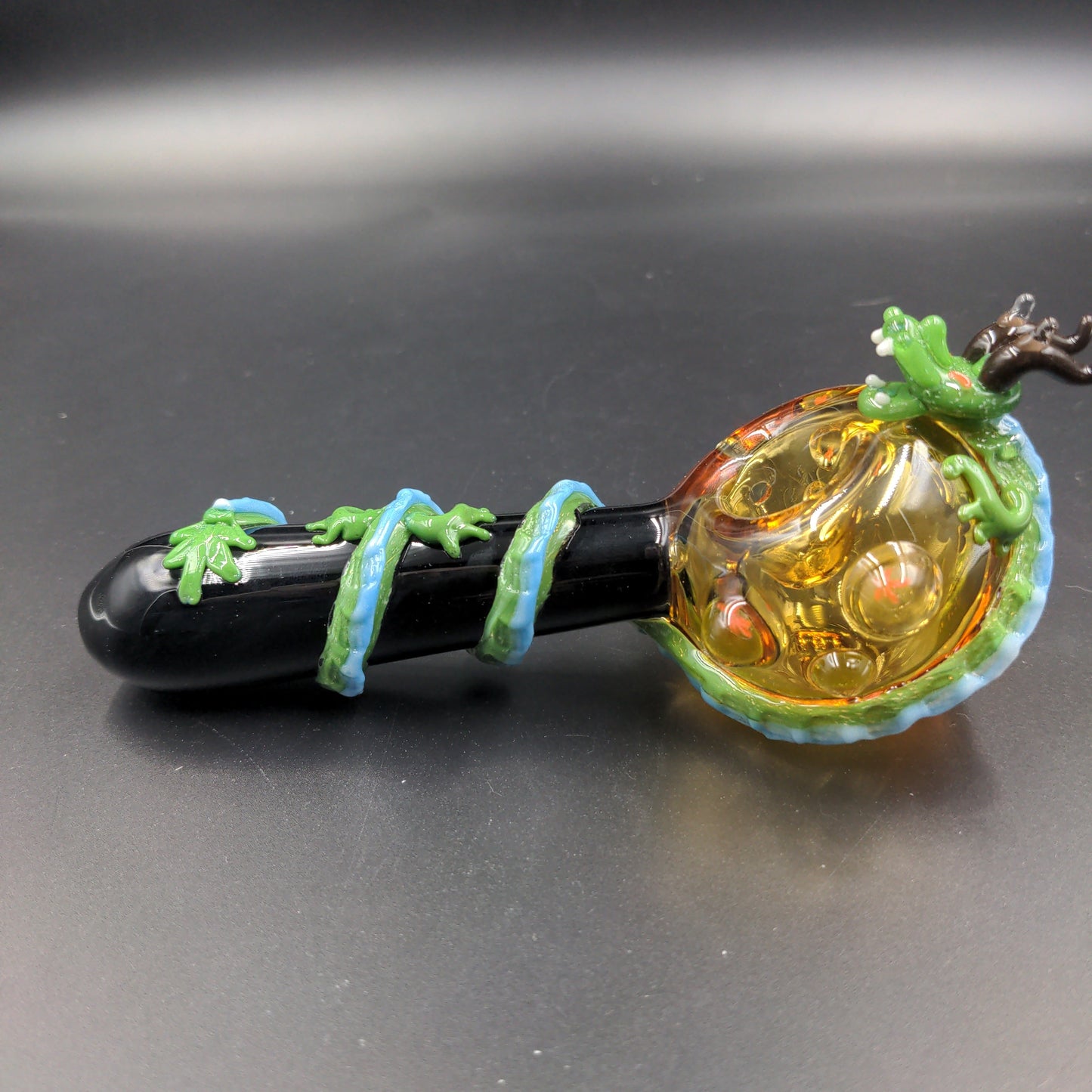 Empire Glassworks Spoon Pipe - Dragon Sphere - Large - Avernic Smoke Shop