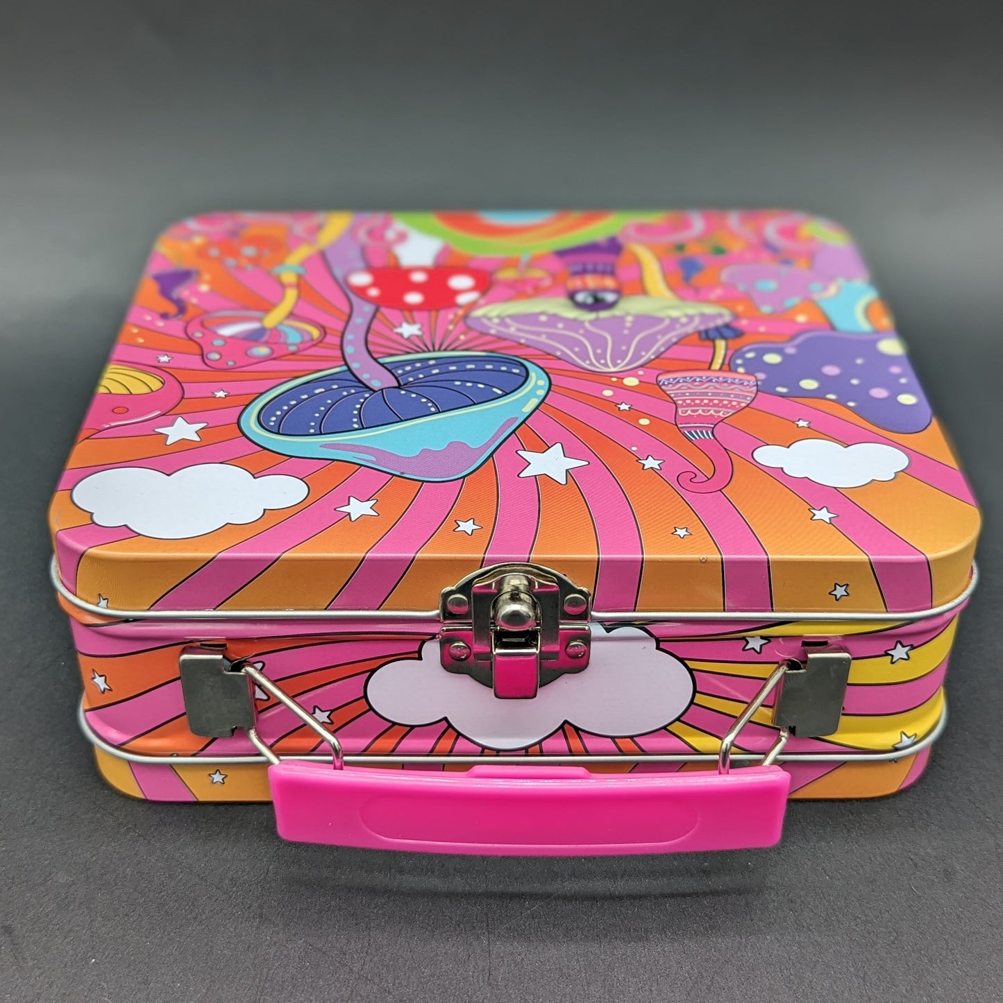 Fujima Handled Tin Stash Box | 6.5"