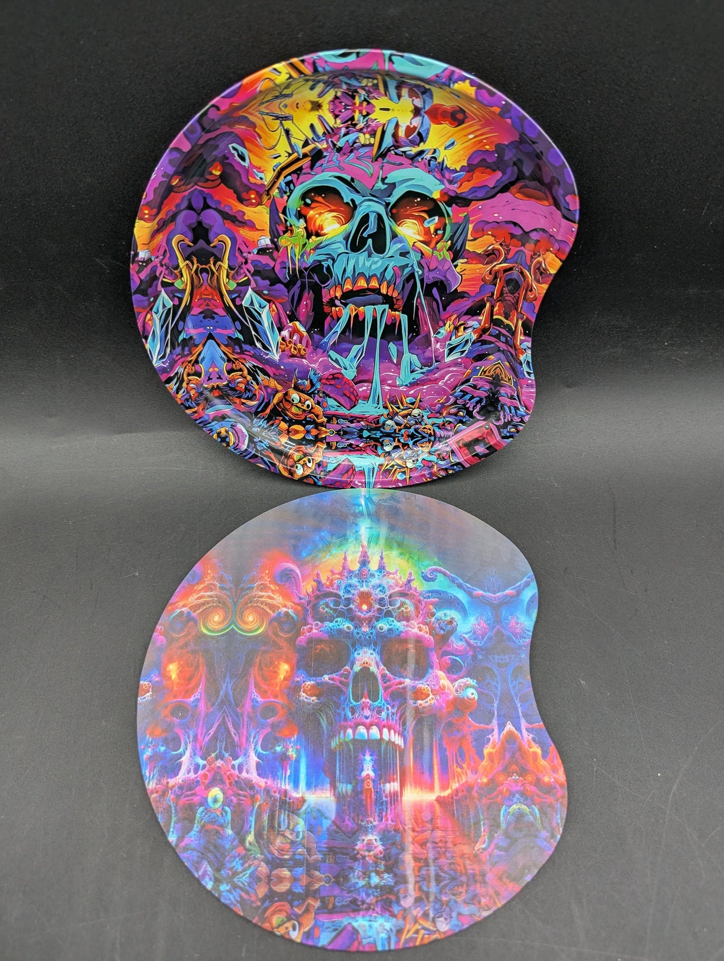 Full Art Rolling Trays w/ Cover-Avernic Smoke Shop