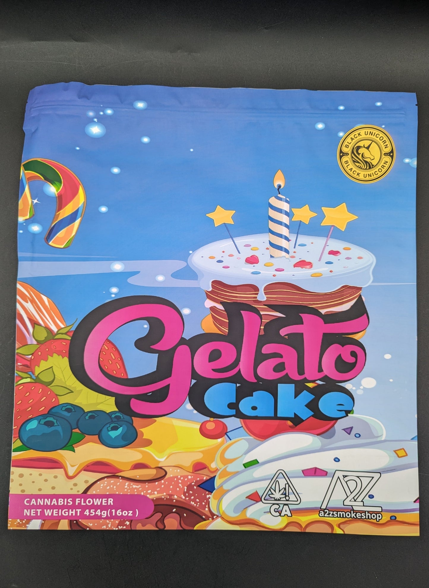 Gelato Cake 1 Pound Mylar Bags