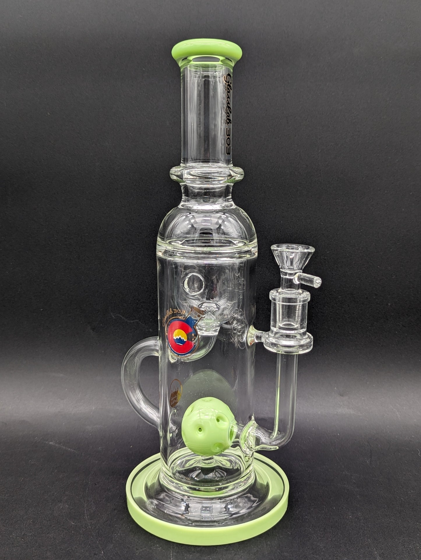 Glasslab 303 12" Moon Perc Incycler-Avernic Smoke Shop